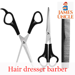 Hair dresser Debmitra Roy in Malda